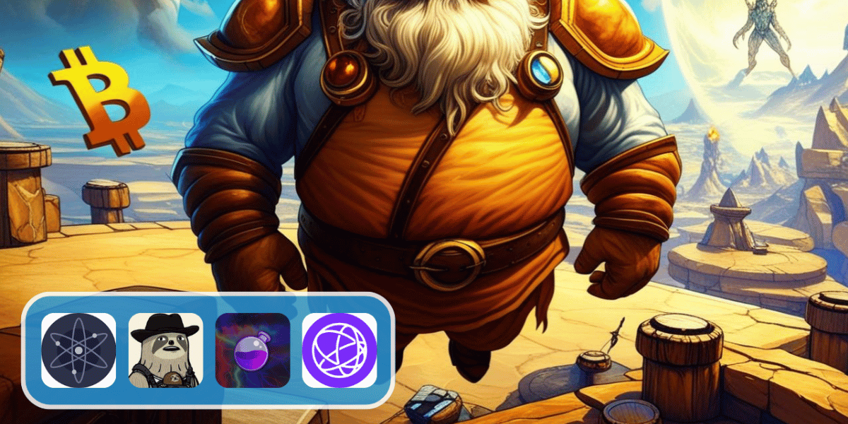 Grimtok flies in space in search of the best Cosmos airdrops